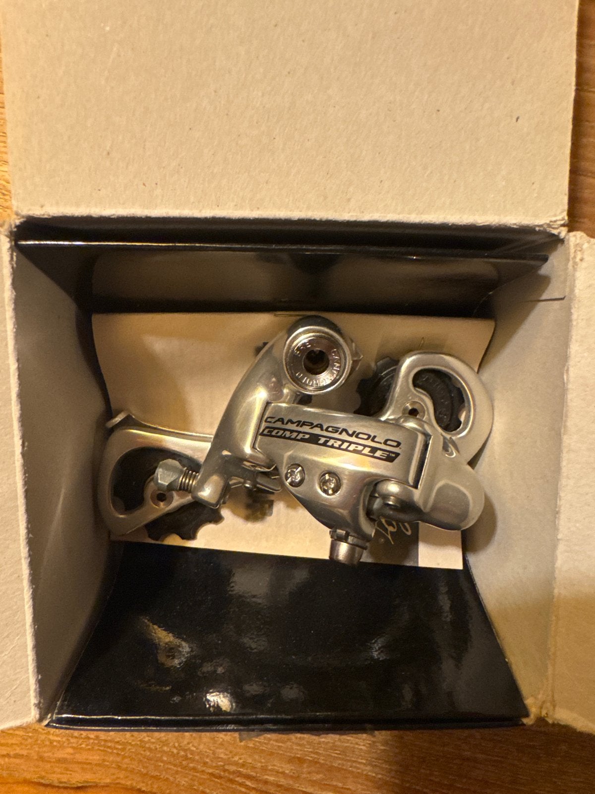 Campagnolo Comp Triple Achterderailleur, Fietsen en Brommers, Ophalen of Verzenden, Nieuw, Racefiets, Derailleur of Ketting