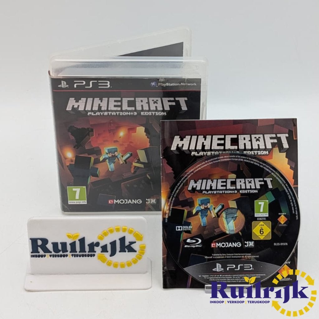 Minecraft - Playstation 3 ( PS3 ) Game, Sony, Zo goed als nieuw, Support@sony.com, 1-7-1 Konan, Minato-ku
Tokyo 108-0075
Japan
