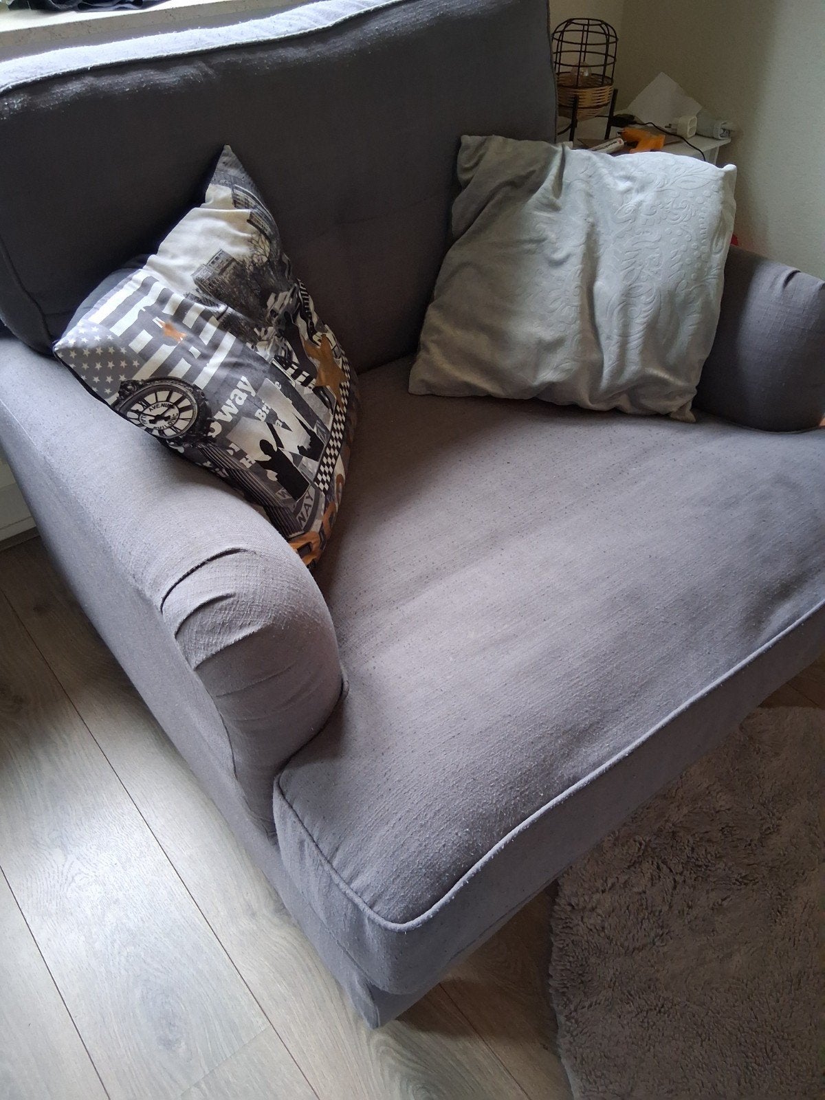 stoel (loveseat)., Ophalen, Gebruikt, Tweepersoons, 75 tot 100 cm