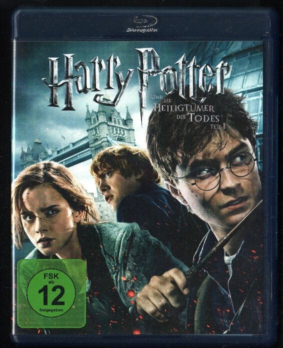 Harry Potter and the Deathly Hallows part 1 BR NL audio+subs, Engels, Film, Science Fiction en Fantasy, Ophalen of Verzenden