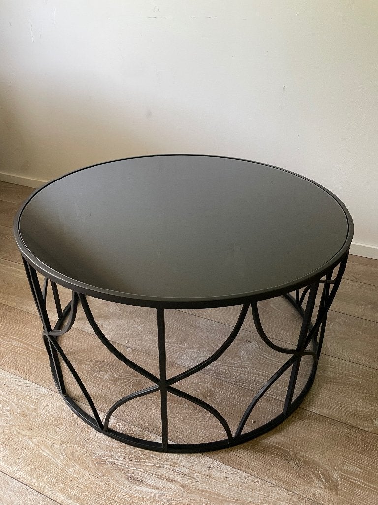 Salontafel, Ophalen, Gebruikt, 100 tot 150 cm, Rond