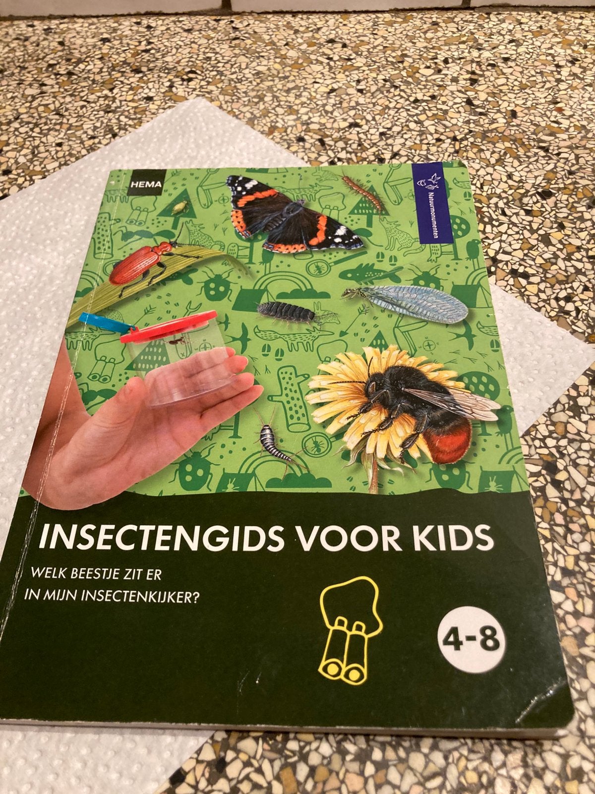 Insectengids voor kinderen, Boeken, Natuur, Ophalen of Verzenden, Zo goed als nieuw, Natuur algemeen
