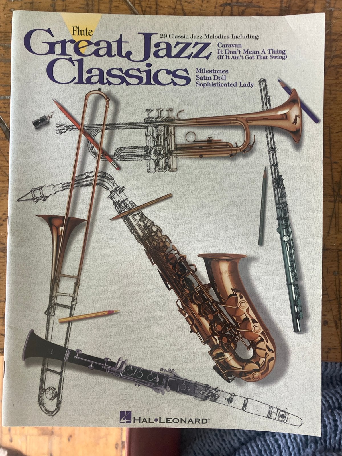 Fluit: Great Jazz Classics - Hal Leonard Bladmuziek, Dwarsfluit of Piccolo, Ophalen of Verzenden, Zo goed als nieuw, Thema