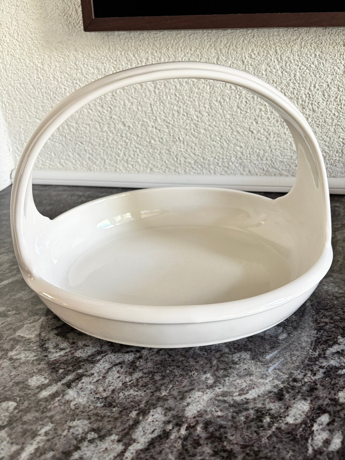 Villeroy & Boch serveerschaal met handvat, Ophalen of Verzenden, Rond, Porselein of Keramiek