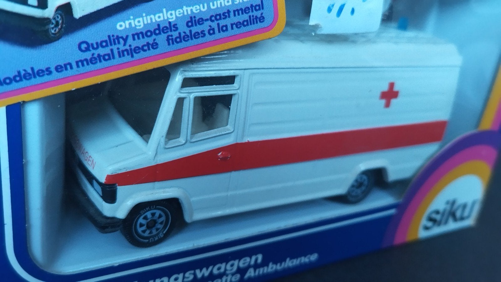 Mercedes Benz 809 D ambulance 1:55 Siku 2011 Pol, Siku, Auto, Verzenden, Ludenscheid