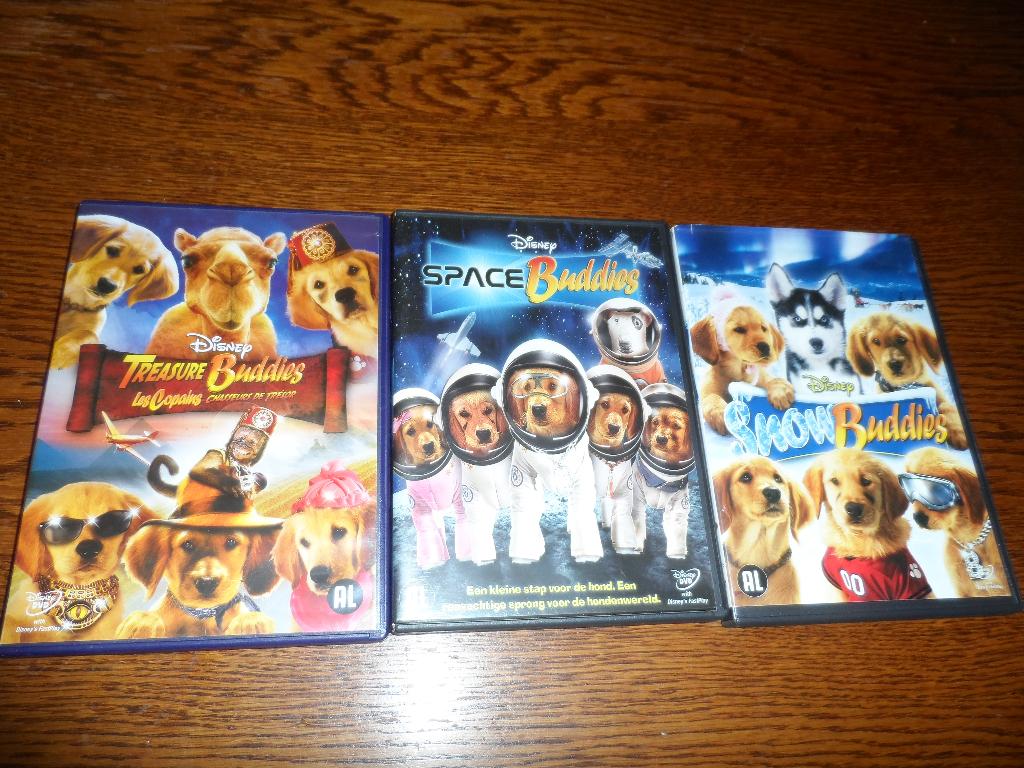 DVD's Buddies [ Disney ] 3 X, Alle leeftijden, Ophalen of Verzenden, Zo goed als nieuw, Avontuur