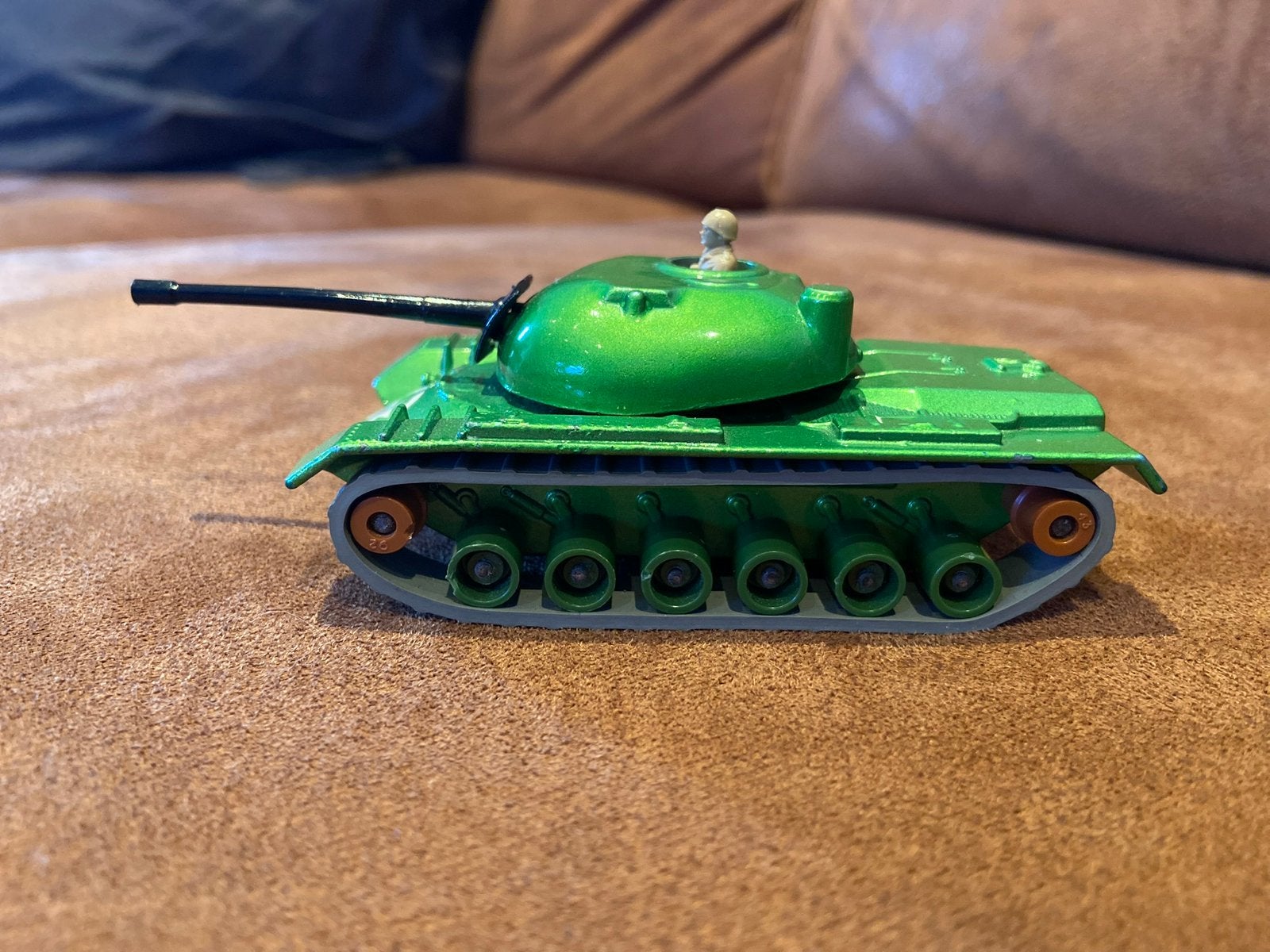 Vintage Matchbox Battle Kings K-102 M48-A2 Tank – 1974, Ophalen of Verzenden, Zo goed als nieuw