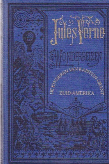 Jules Verne Wonderreizen - De kinderen van kapitein Grant, Ophalen of Verzenden, Zo goed als nieuw, Jules Verne