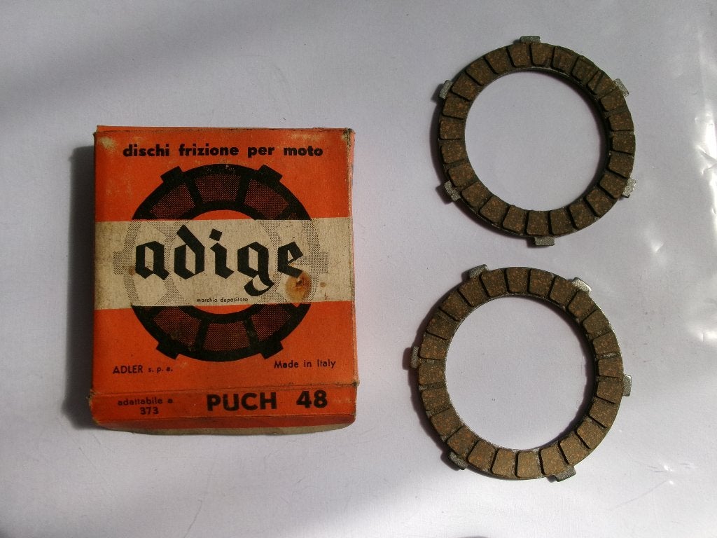 PUCH 48 koppelingsplaten (zie foto), Fietsen en Brommers, Brommeronderdelen | Puch, Ophalen of Verzenden, Nieuw, Overige typen