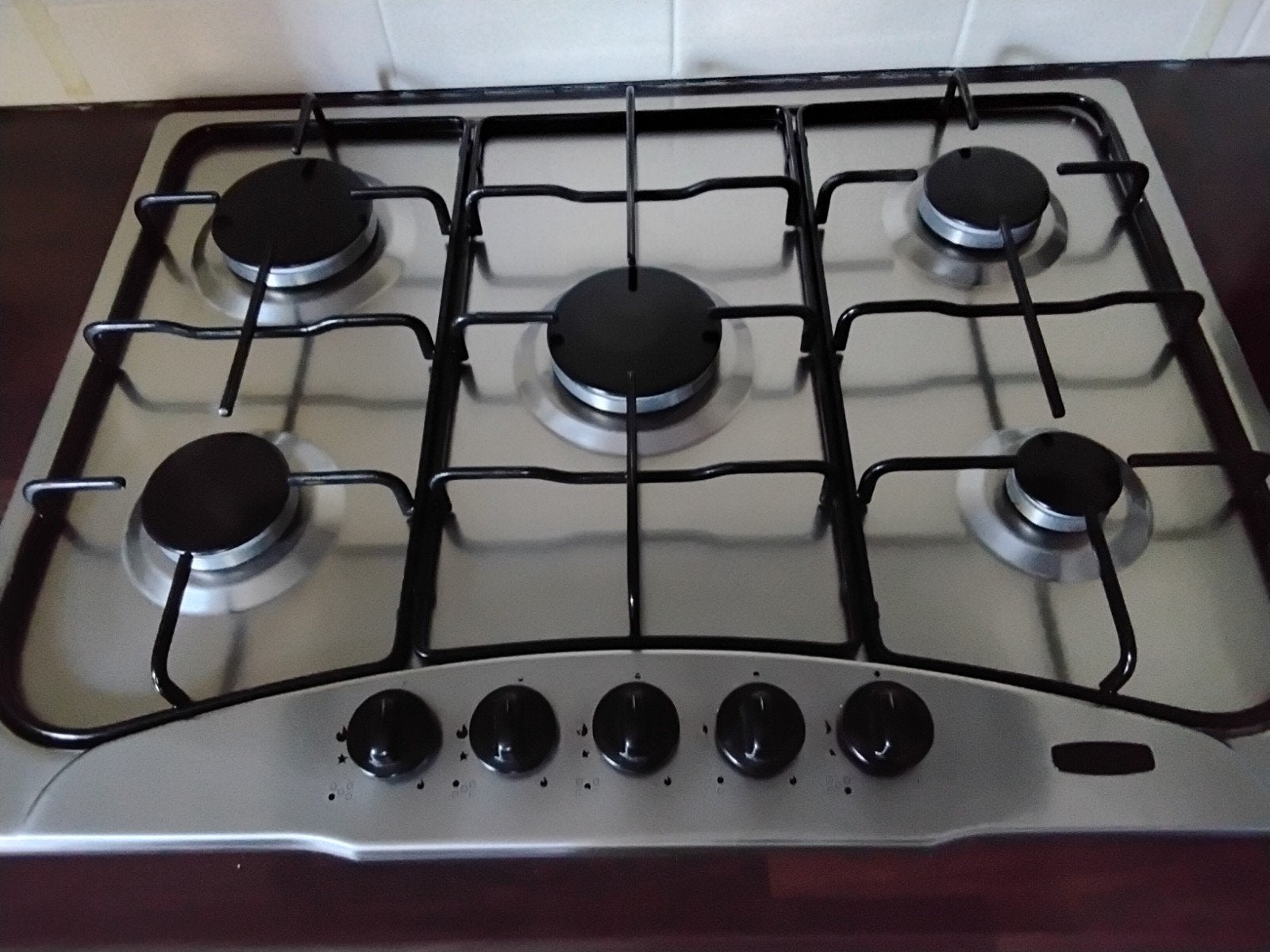 Gaskookplaat, Witgoed en Apparatuur, Kookplaten, Ophalen, Inbouw, Gas, 5 kookzones of meer