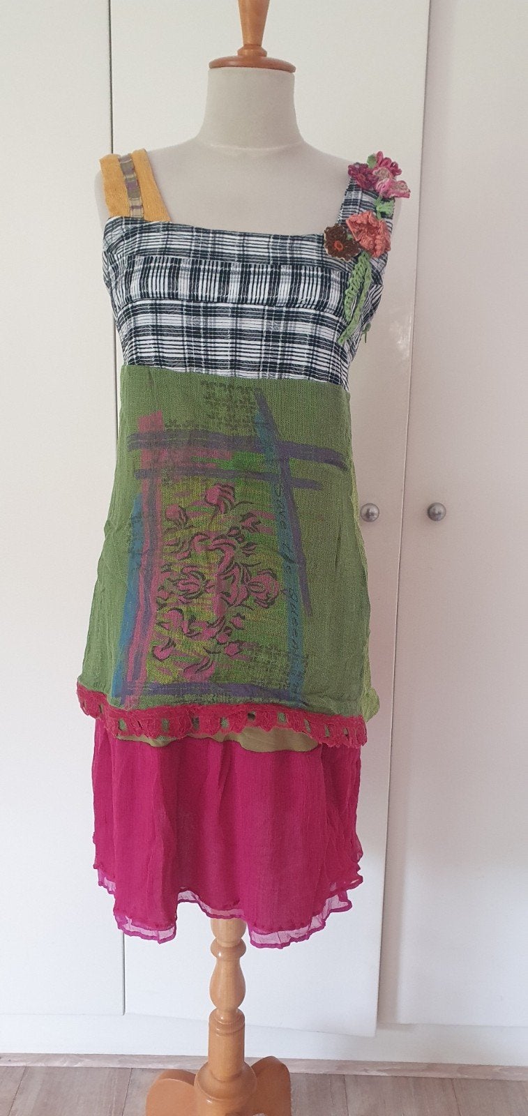Vintage Save the Queen Jurk Maat S - Extravagant & Artistiek, Kleding | Dames, Overige kleuren, Maat 36 (S), Gedragen, Save the Queen