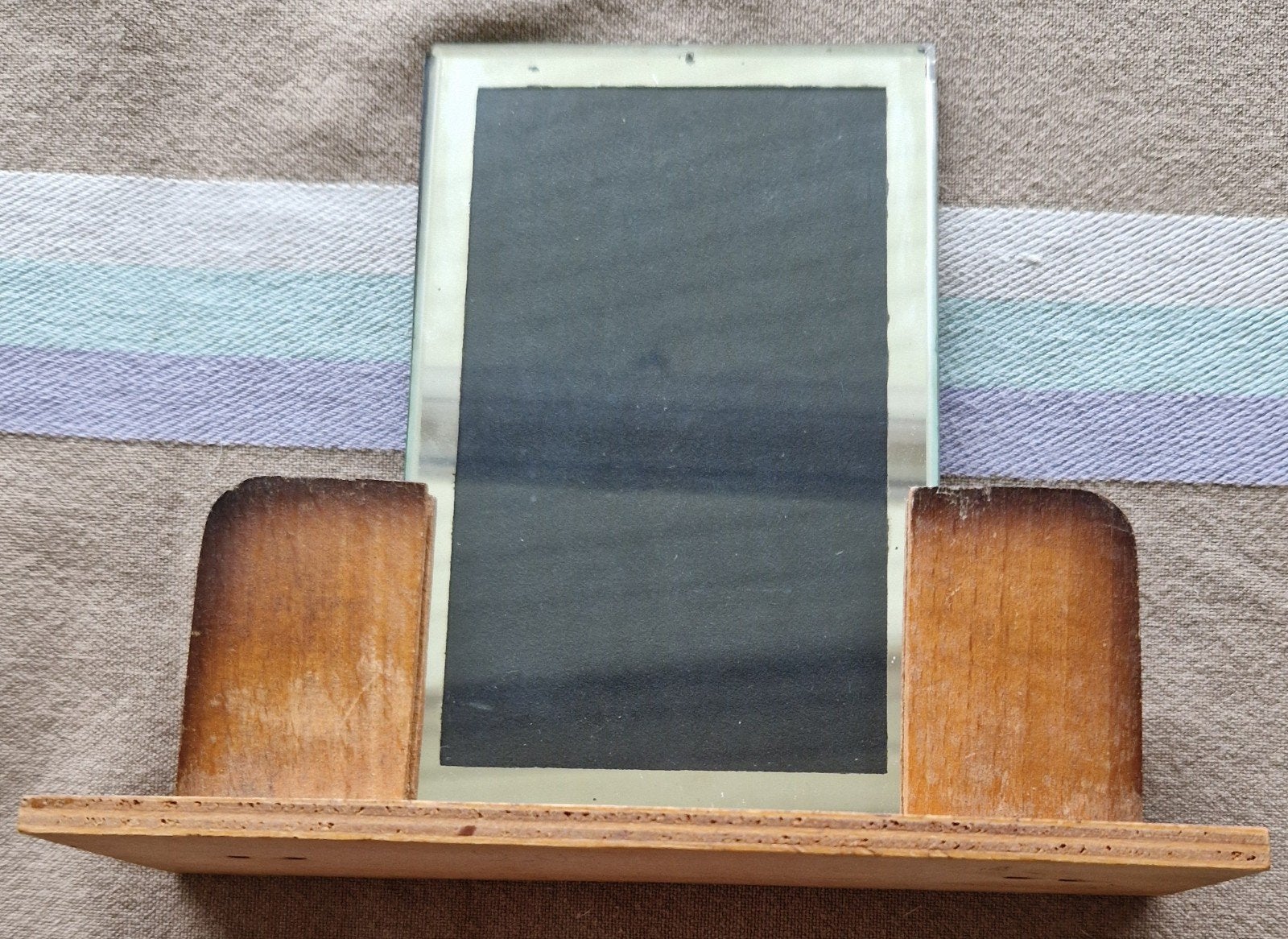 Vintage fotolijst (houder), Minder dan 50 cm, Gebruikt, Ophalen of Verzenden, Minder dan 100 cm