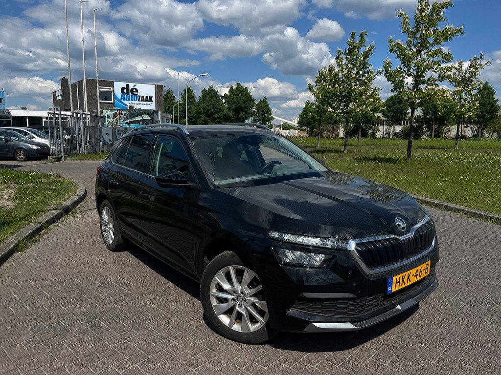 Skoda KAMIQ 1.0 TSI Active Virtual cockpit, Auto's, Voorwielaandrijving, Euro 6, Zwart, Bedrijf