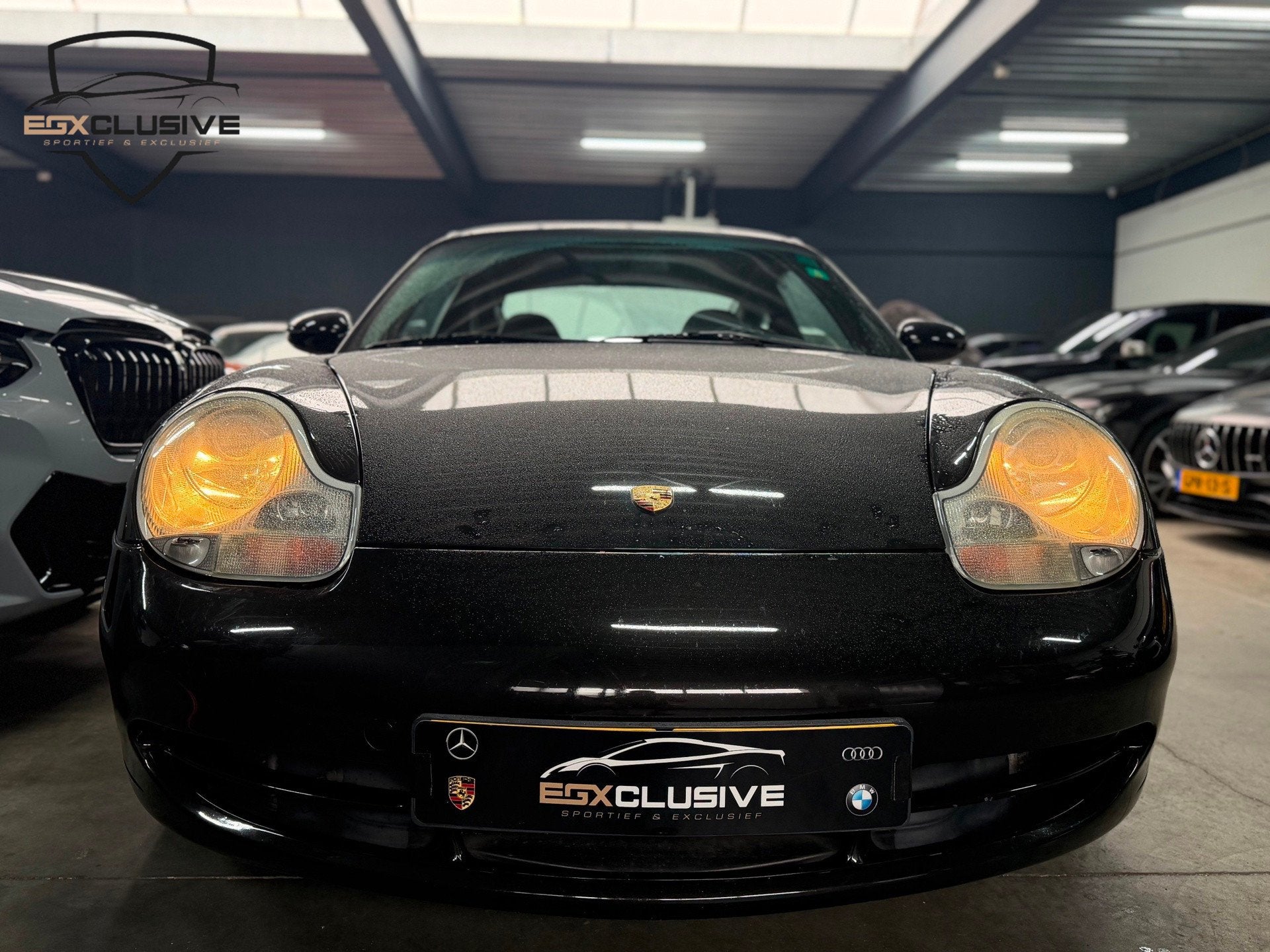 Porsche 911 3.4 Coupé Carrera 4 /Motor revisie+IMS Lager/Sc, Auto's, Automaat, Gebruikt, Zwart, 4 stoelen