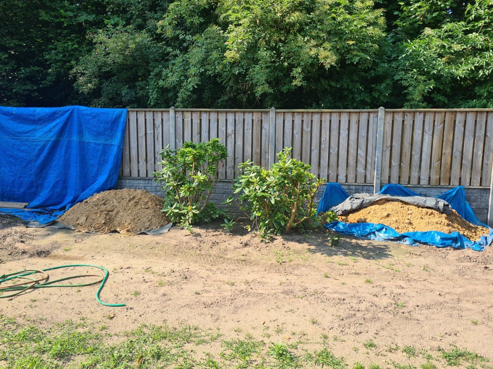 1-1,5 m3 gele zand, Tuin en Terras, Zand, Ophalen, Gebruikt, Ophoogzand