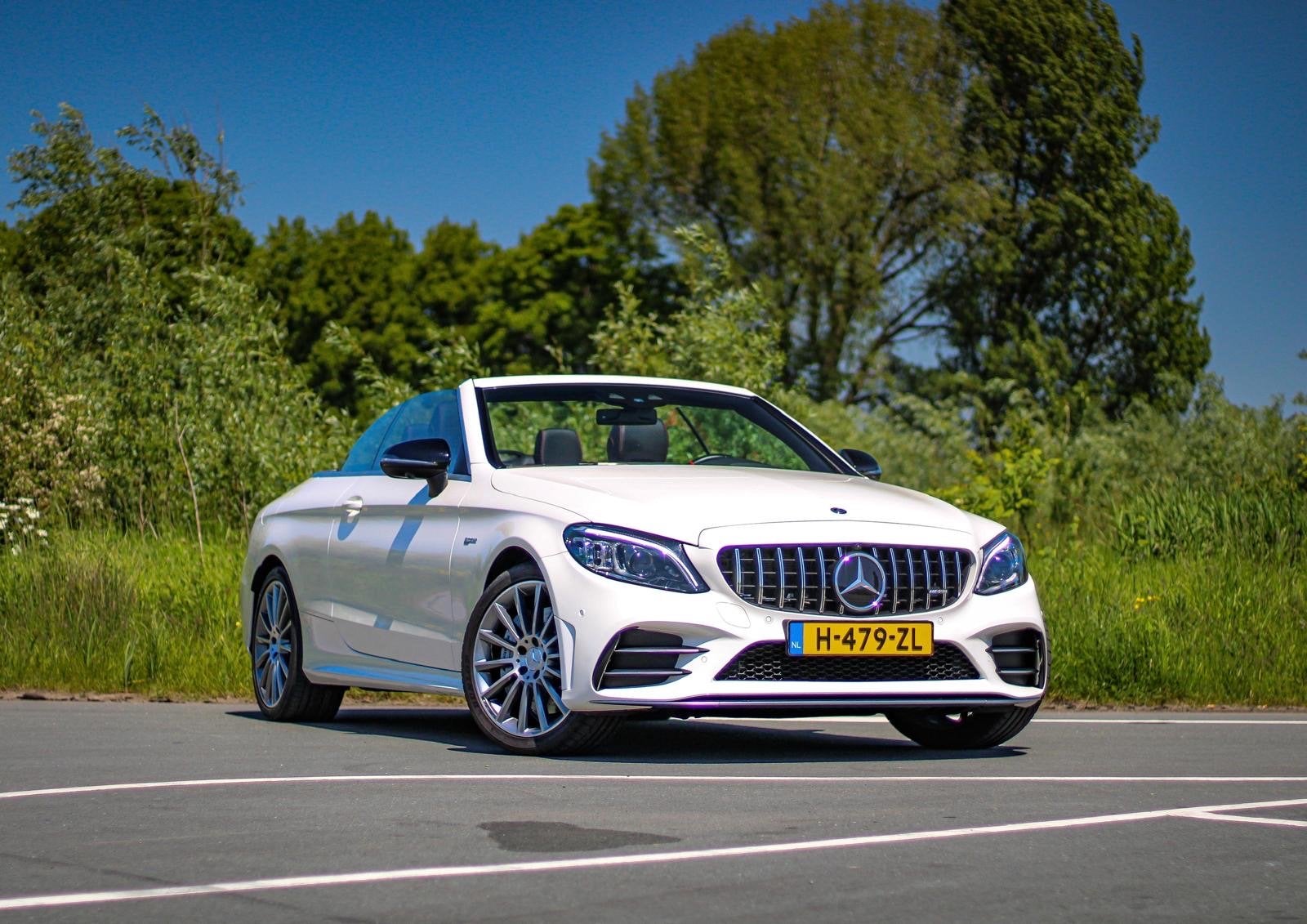 Mercedes-Benz C-Klasse AMG C43 390pk 4MATIC AMG Speedshift, Auto's, Automaat, 1800 kg, Zwart, 4 stoelen