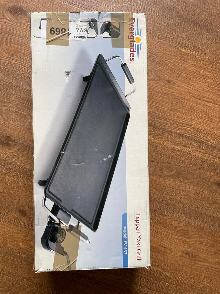 Everglades Teppan Yaki Grill Model EV 437, Ophalen, Gebruikt, Tafelgrill