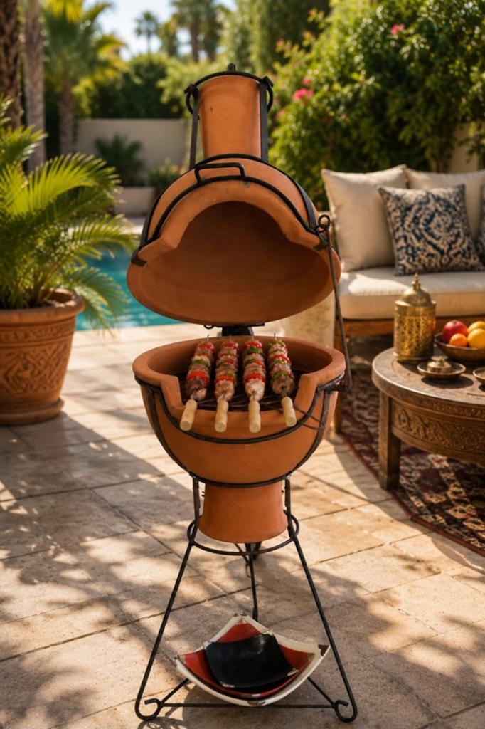Authentieke Traditionele Marokkaanse BBQ / Houtskool Grill, Ophalen of Verzenden, Nieuw