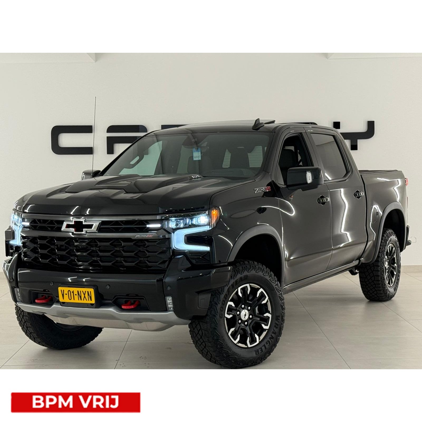 Chevrolet Silverado 6.2 V8 ZR2 BPM-VRIJ (bj 2024), Auto's, Automaat, Gebruikt, Automatische klimaatregeling, 426 pk