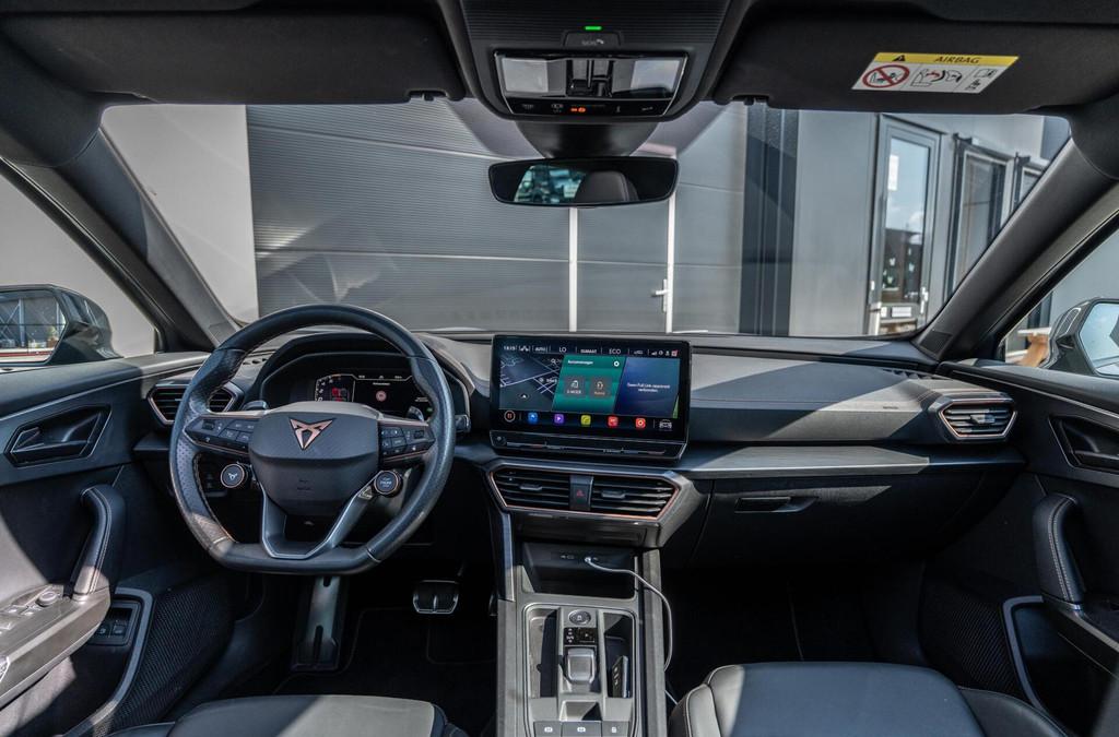 CUPRA Formentor 1.4 e-Hybrid VZ Copper Edition Leder|BOMVOL!, Auto's, 4 cilinders, Formentor, Hybride Elektrisch/Benzine, Zilver of Grijs