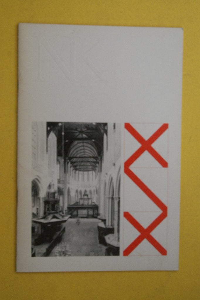 Over de restauratie vd NIEUWE KERK te Amsterdam 1959-1980, Nieuw, Ophalen of Verzenden, 20e eeuw of later, Onbekend