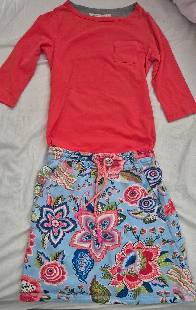 Oilily rok bengh shirt, Kinderen en Baby's, Ophalen of Verzenden, Zo goed als nieuw, Meisje, Jurk of Rok