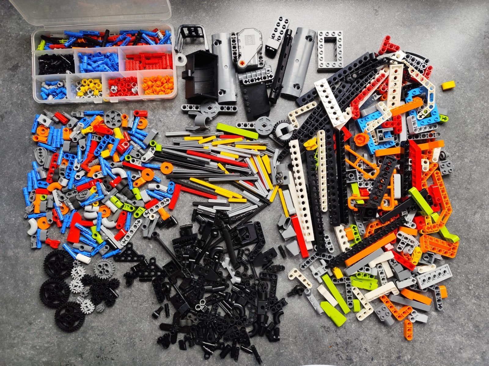 Grote partij LEGO Technic onderdelen, Ophalen of Verzenden, Gebruikt