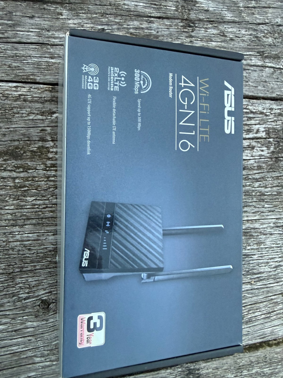 Wifii modem ideaal voor op vakantie ASUS 4G-N16 Nieuw indoos, Ophalen, Nieuw, Router met modem