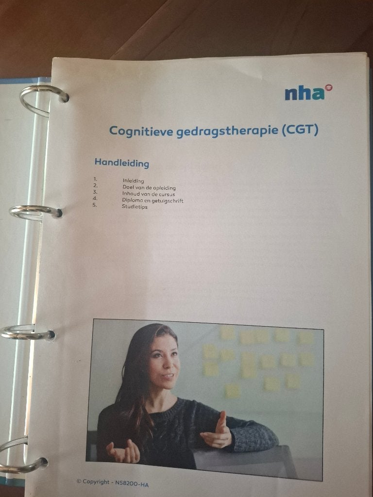 studie CGT, Ophalen of Verzenden, Beta, Zo goed als nieuw, HBO