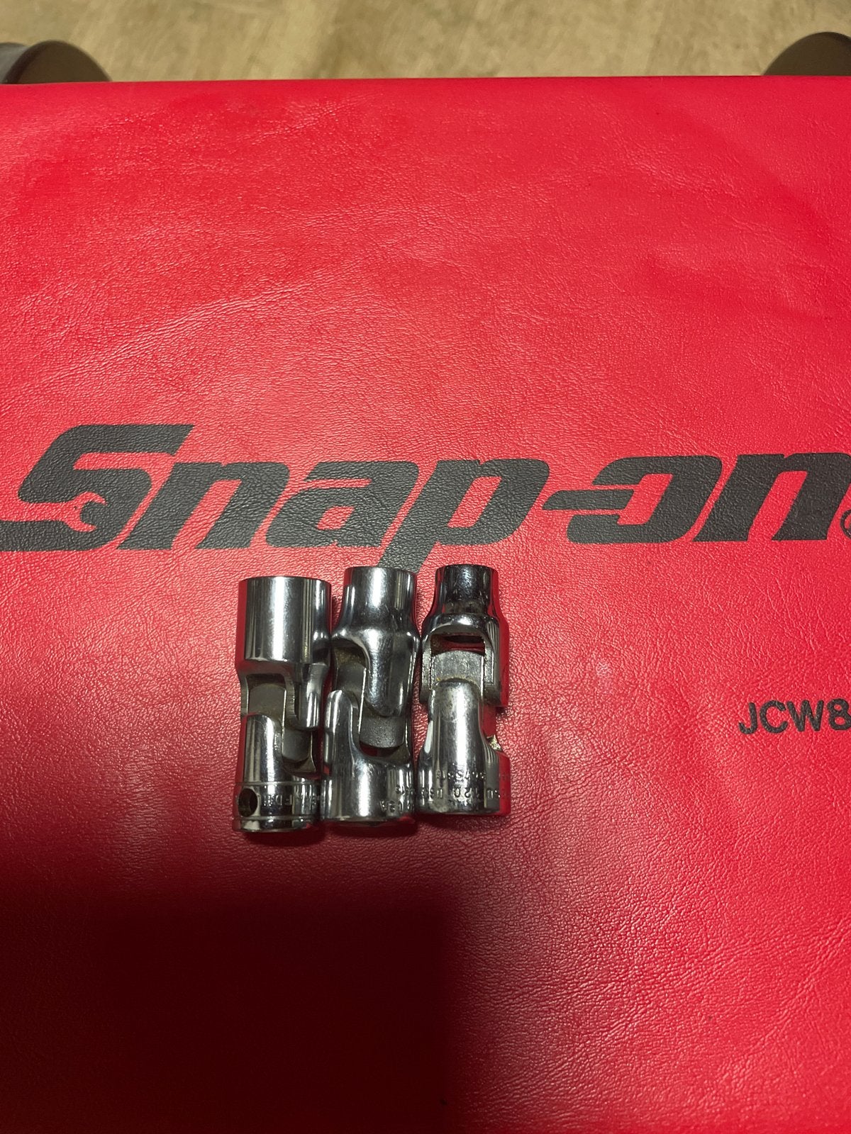 Snap-on Kogelgewricht cardandop knikdop Set (3 stuks), Ophalen of Verzenden, Gebruikt, Overige typen, Overige merken