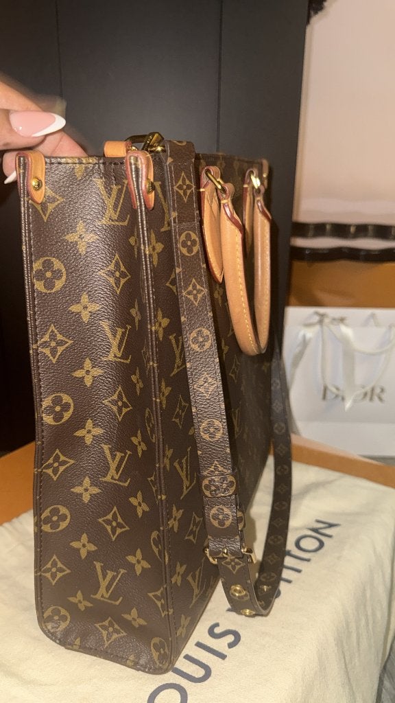 Louis Vuitton, Ophalen, Zo goed als nieuw, Bruin, Handtas