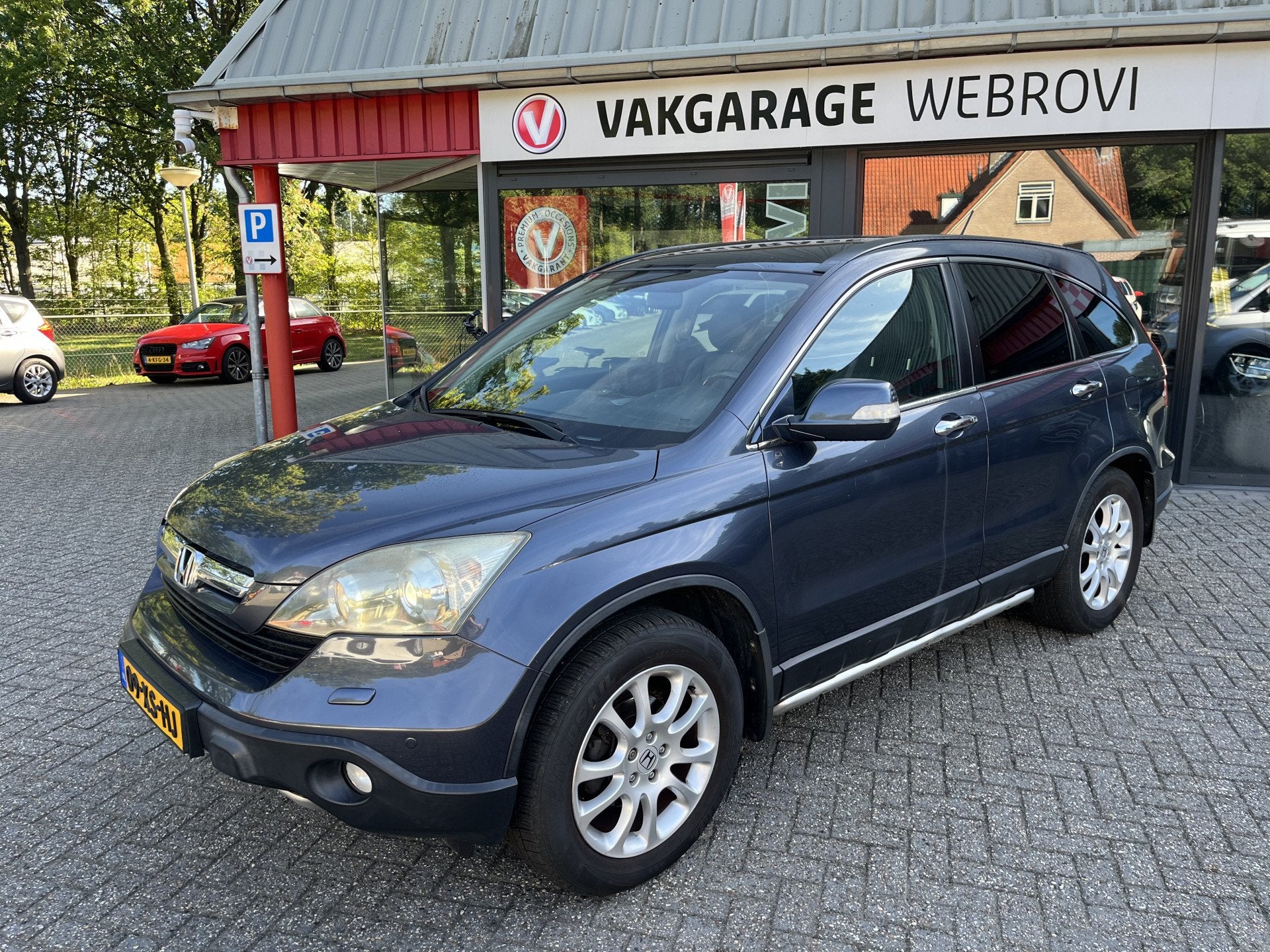 Honda CR-V 2.0i Executive Dealer Onderhouden (bj 2007), Auto's, Gebruikt, 4 cilinders, Bedrijf, Handgeschakeld