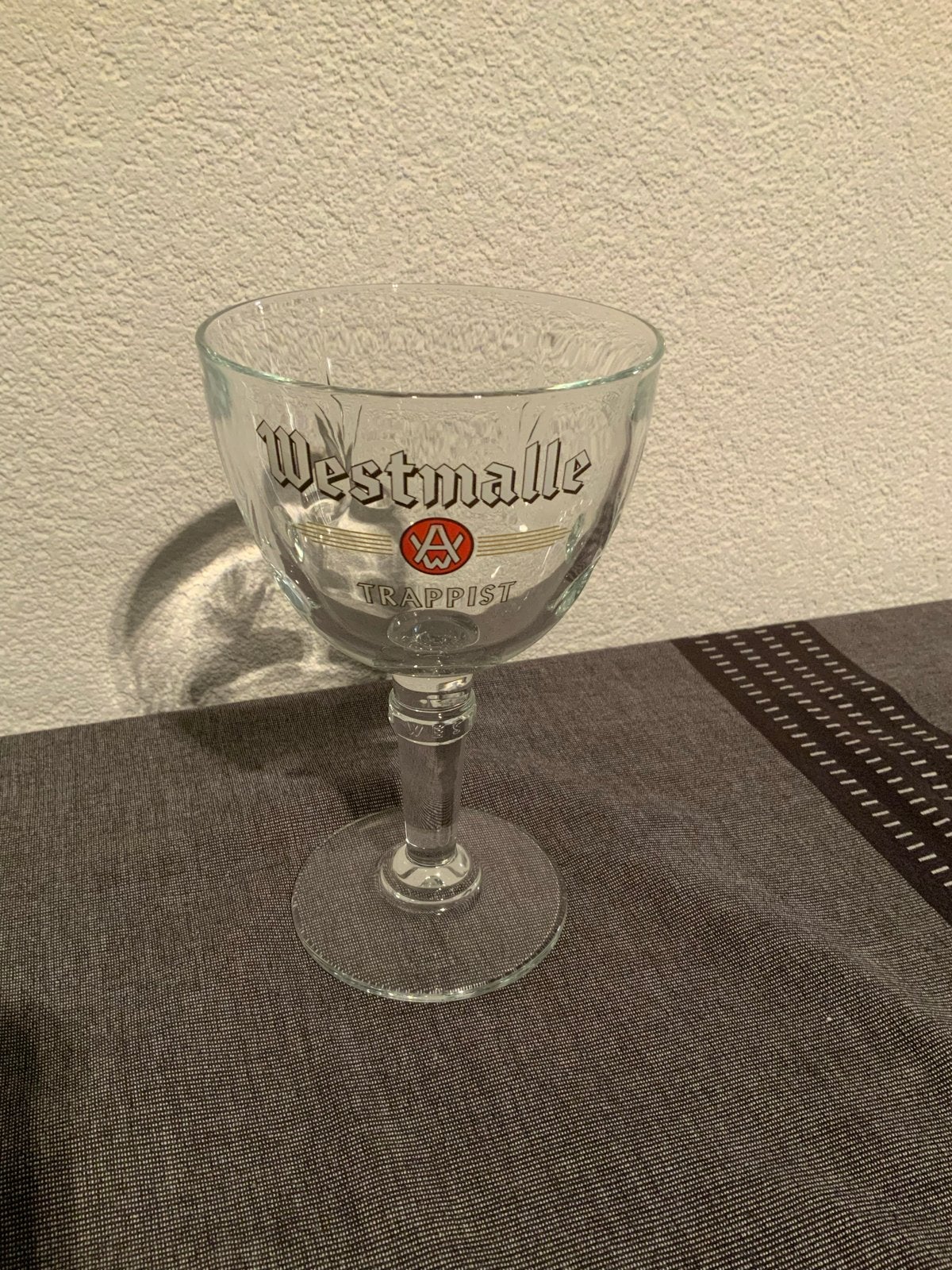 Westmalle Trappist Bierglas 33 cl, Nieuw, Ophalen of Verzenden, Overige merken, Glas