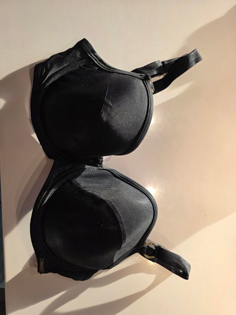 Zwarte Sapph bikini 80E + XXL broekje, Zwart, Ophalen of Verzenden, Zo goed als nieuw, Sapph