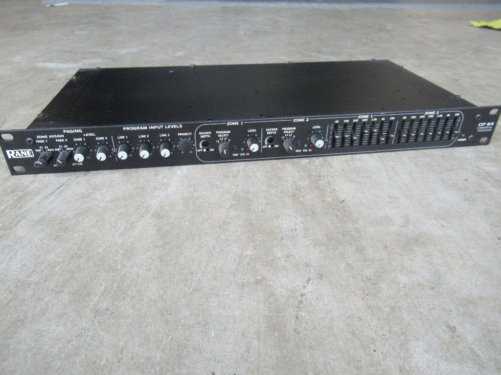 3053 ; linemixer ; rane4 cp64 19inch mixertje ;, Minder dan 5 kanalen, Ophalen of Verzenden, Rane, Zo goed als nieuw