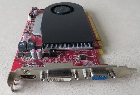 Videokaart Radeon HD 7600 Series Voor PCIe Desktop PC, Computers en Software, Videokaarten, Ophalen, Zo goed als nieuw, GDDR3