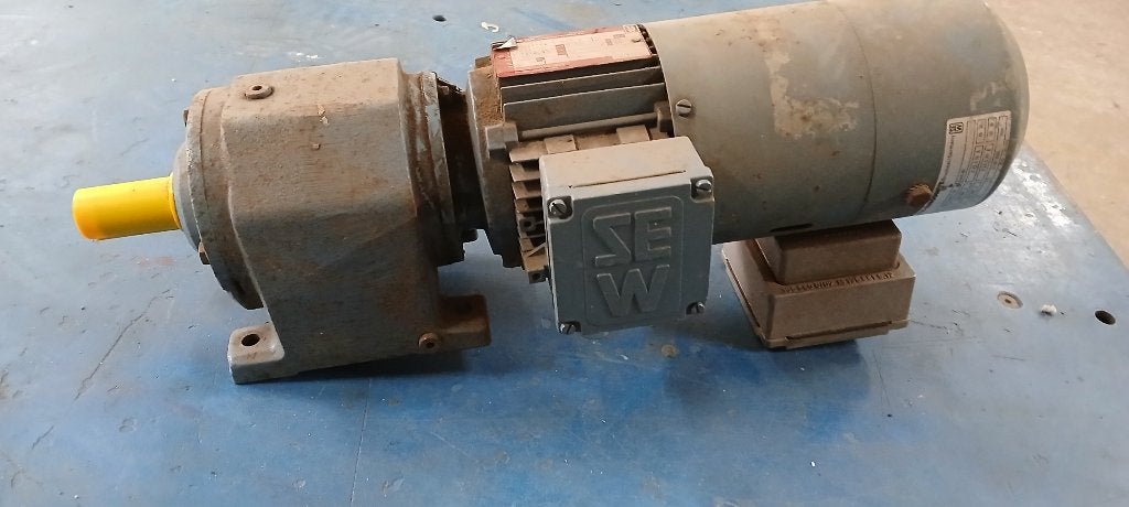 Draaistroommotor met externe koelventilator, Ophalen, Gebruikt