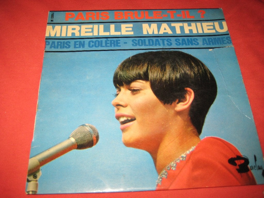 Mireille Mathieu: Paris en colere, Ophalen of Verzenden, Zo goed als nieuw, Pop