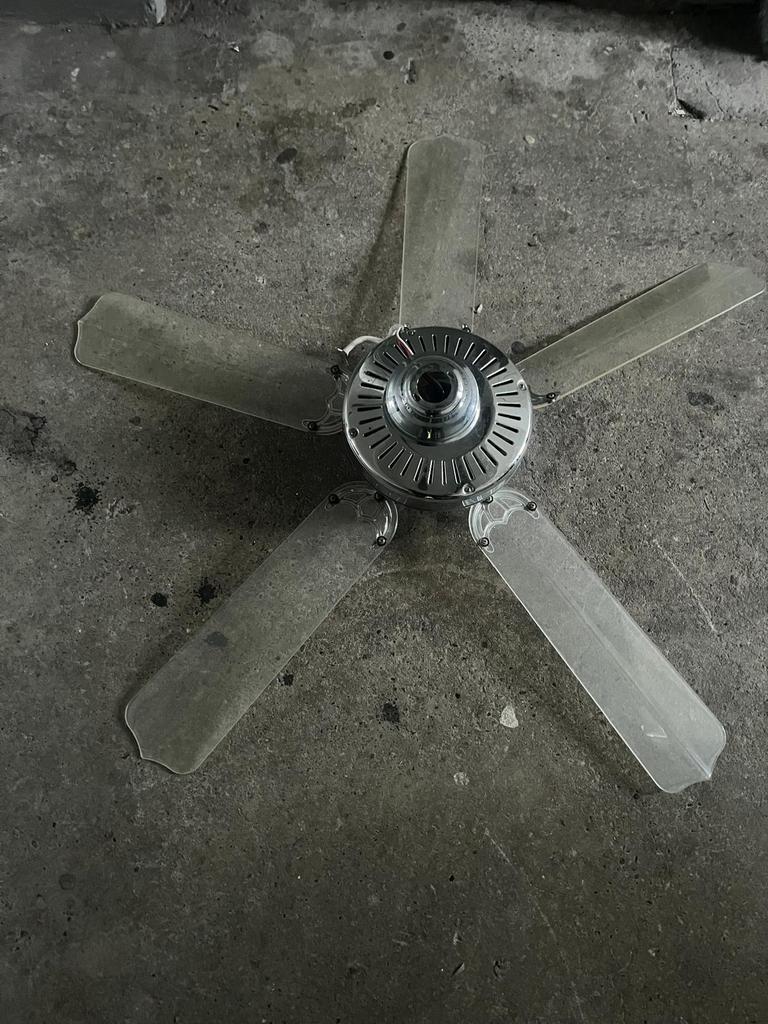 Mooie plafond ventilator koopje, Ophalen, Zo goed als nieuw, Plafondventilator