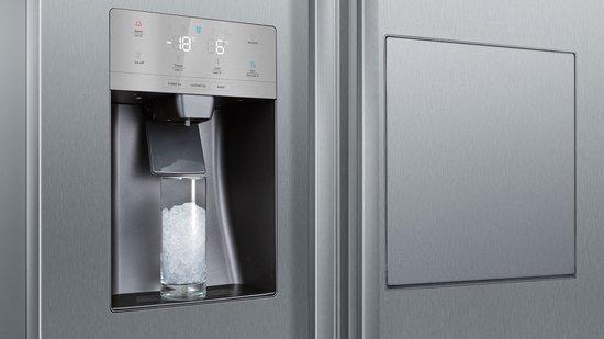 Siemens Amerikaanse koelkast KA93GAIDP - iQ500 - RVS, 200 liter of meer, BSH Huishoudapparaten, 60 cm of meer, Met aparte vriezer