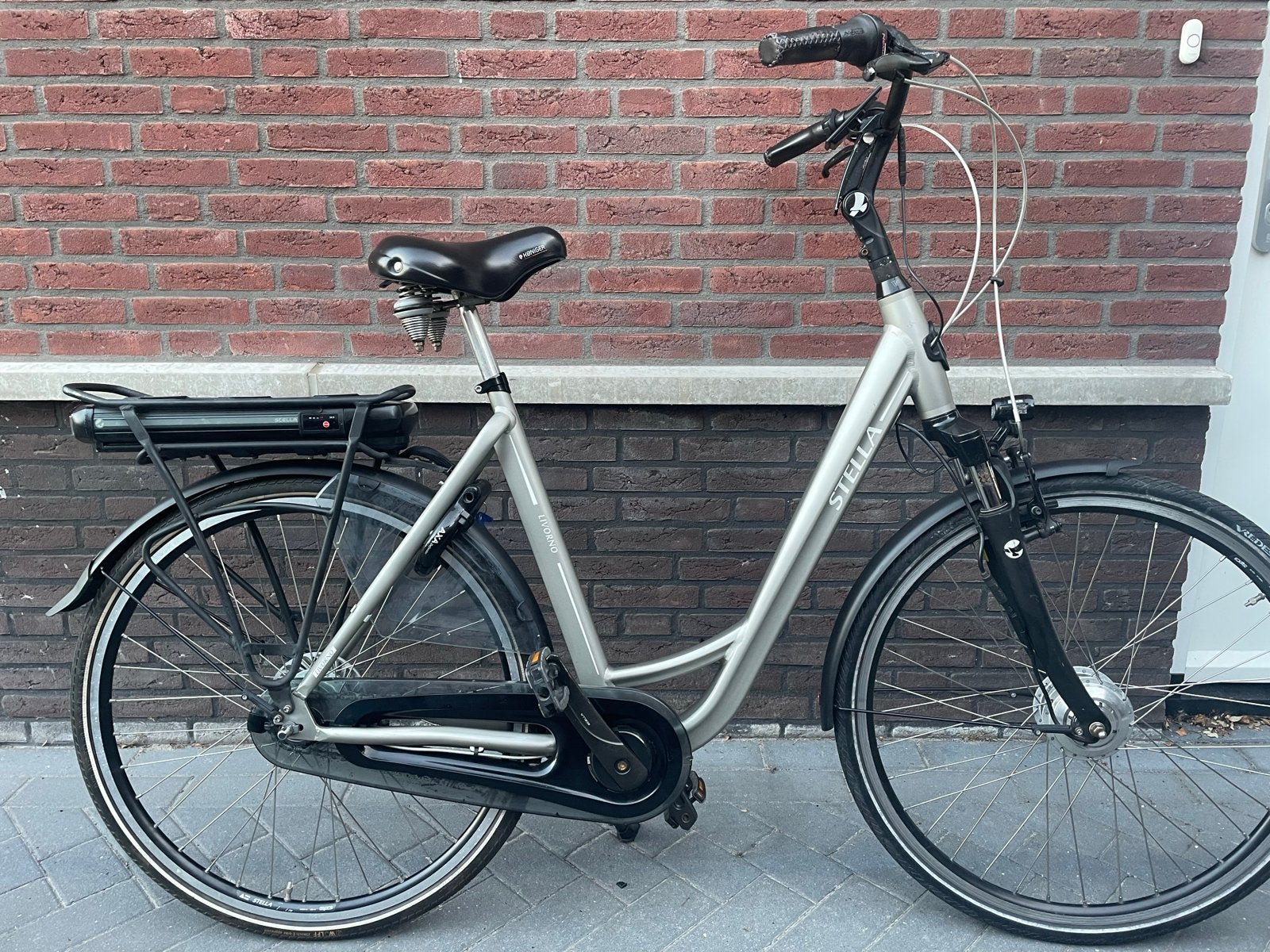 Stella livornoelektrische fiets, Fietsen en Brommers, 55 tot 59 cm, Ophalen, Gebruikt, 50 km per accu of meer