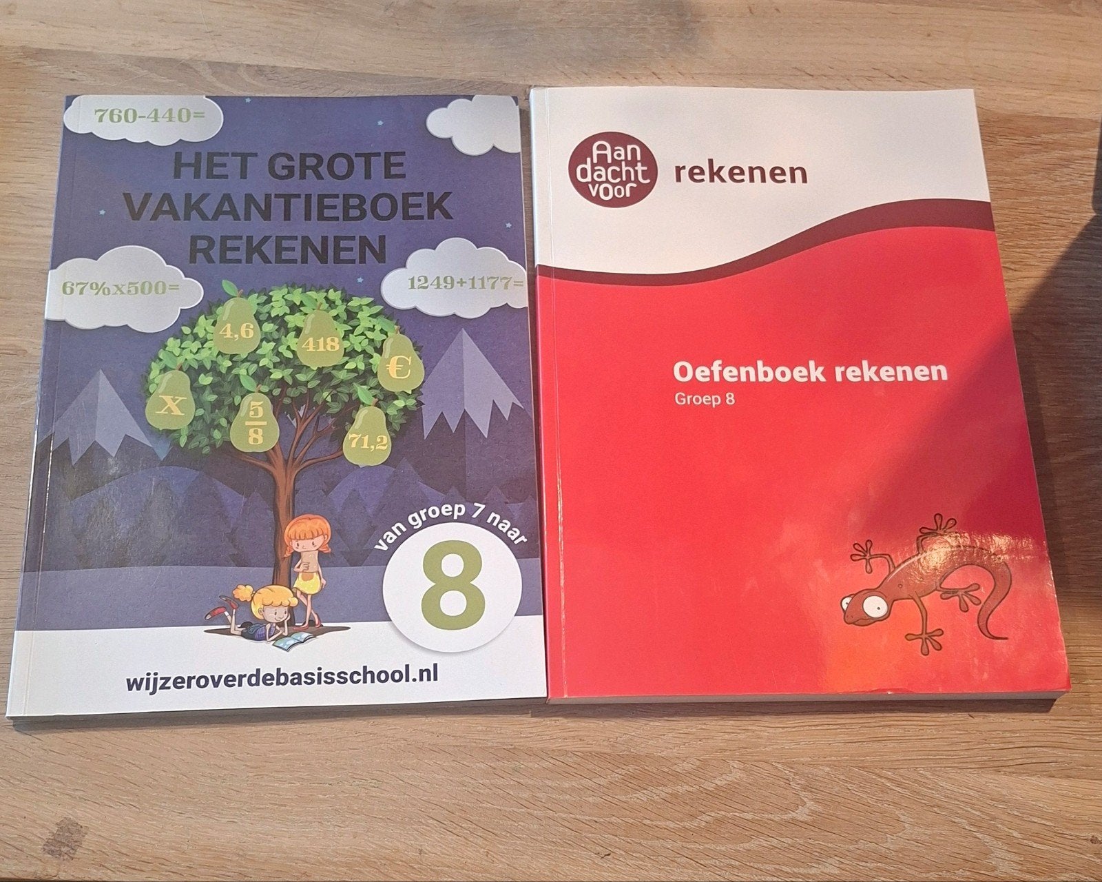 Rekenboeken Groep 8: Vakantieboek en Oefenboek, Ophalen of Verzenden, Gelezen, Overige niveaus, Wiskunde A