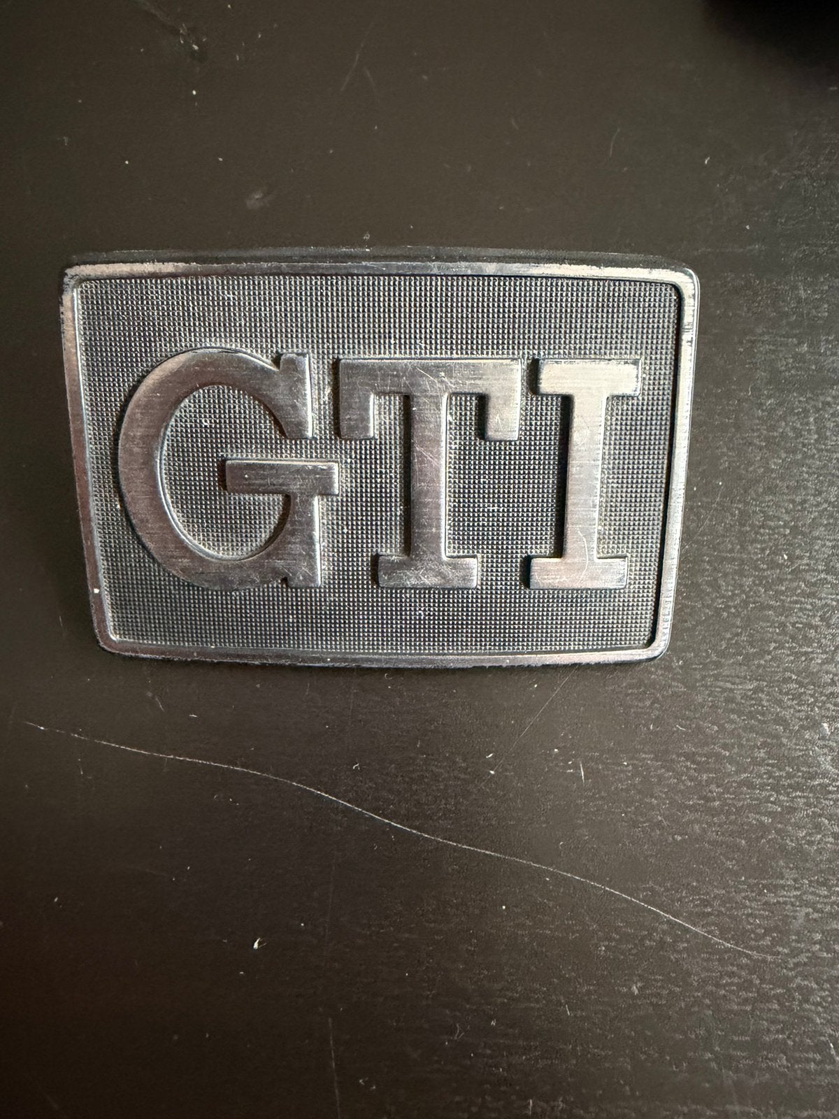 GTI embleem, Ophalen of Verzenden