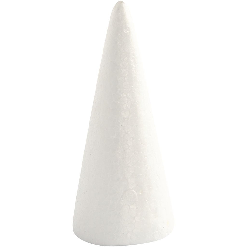 Styropor (piepschuim) kegel Ø 6 cm en 14,5 cm hoog, 1,1, ., Nieuw, Ophalen of Verzenden