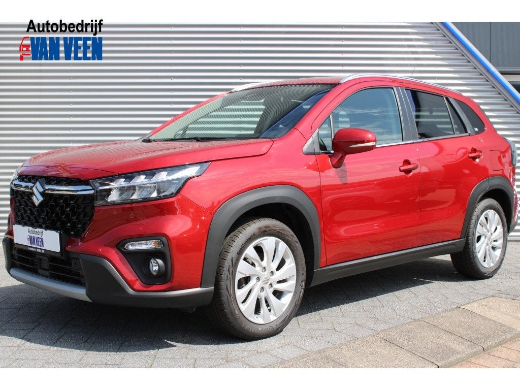 Suzuki S-Cross 1.4 Boosterjet Select SmartHybrid | CarPlay |, Auto's, Voorwielaandrijving, Stof, Gebruikt, Zwart