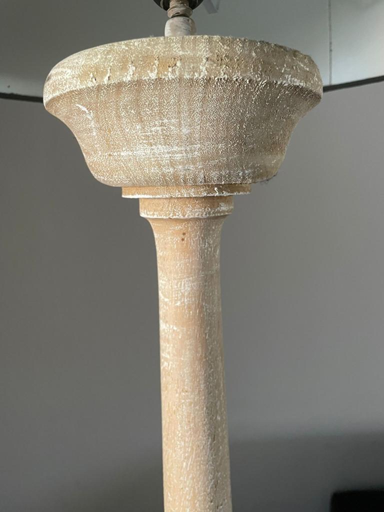 Mooie staande lamp Maison Manon 1.30 hoog, Huis en Inrichting, Ophalen, Gebruikt, Hout, 150 tot 200 cm