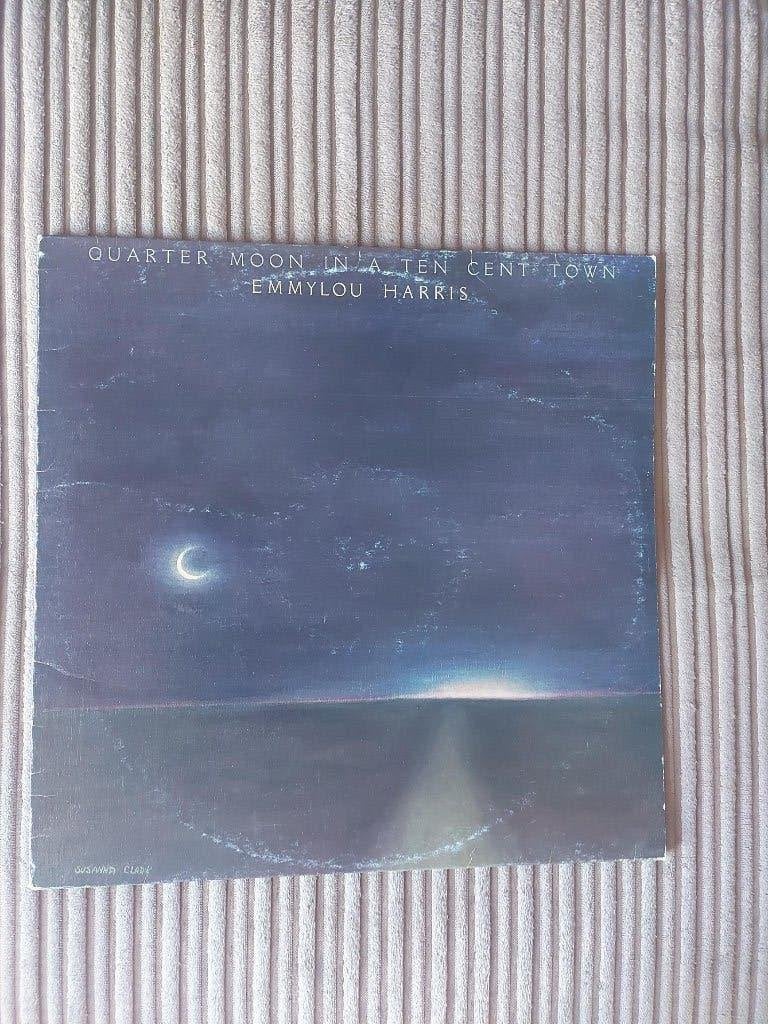 LP Emmylou Harris / Quarter moon in a ten cent town (1978), LP, Gebruikt, Pop, Ophalen of Verzenden