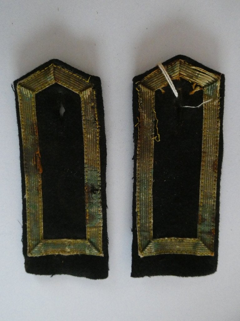 Kriegsmarine schouderstukken, Verzamelen, Ophalen of Verzenden, Marine, Duitsland, Embleem of Badge