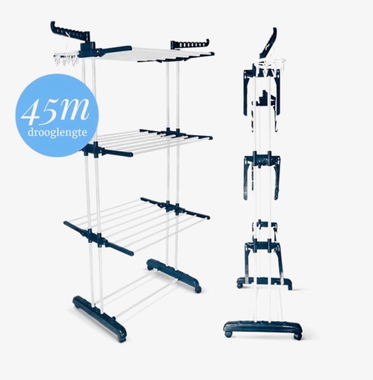 Houceness Droogtoren – Compact, Stevig & Perfect, Witgoed en Apparatuur, Wasmachines, Ophalen of Verzenden, Nieuw, 95 cm of meer