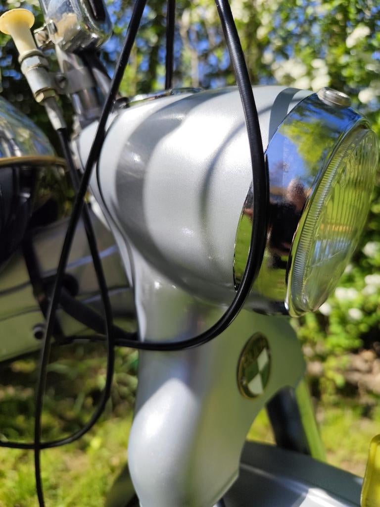 Puch mv50 met kenteken, Ophalen
